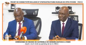 CEREMONIE DE REMISE DE MATERIELS DE SENSIBILISATION A L’OSER